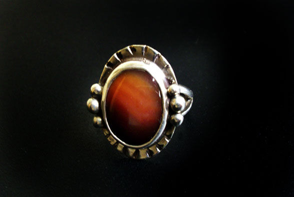 carnelian ring